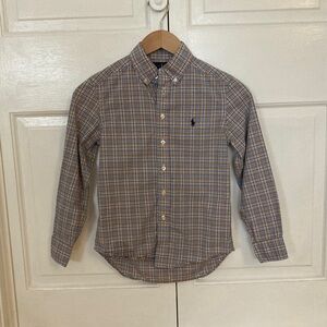 Polo by Ralph Lauren Boys Multicolor Plaid Shirt